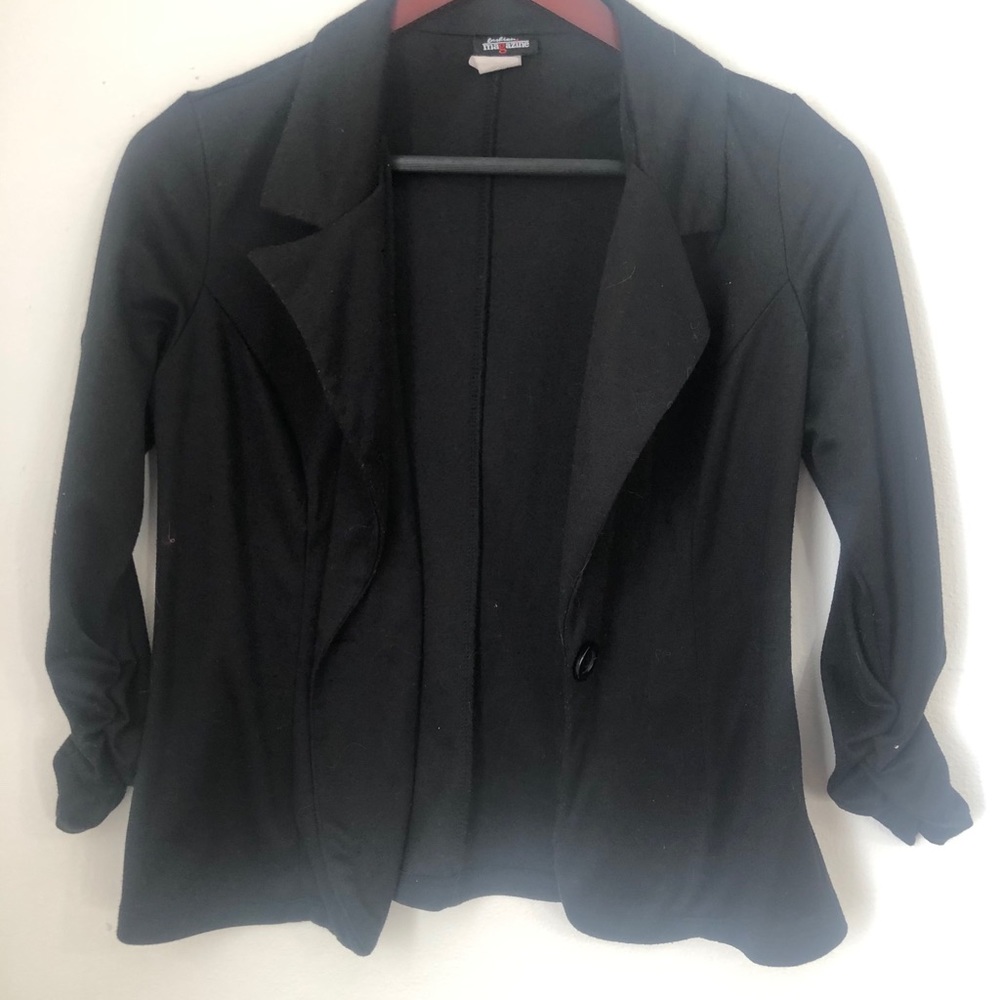 Black blazer